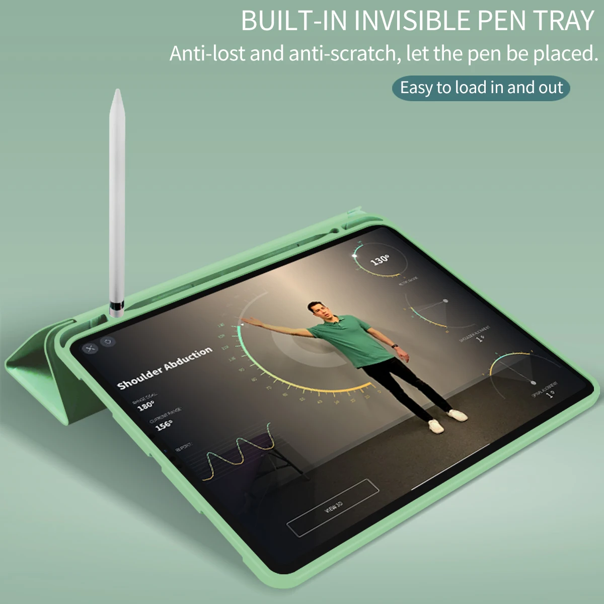 
Pencil Holder PU Leather Tablet Cover Case For ipad Pro 11 2020 For 10.2 12.9 10.5 9.7 Air 4 10.9 8th iPad 5 