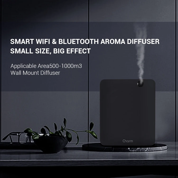 Direct Factory CH119 Smart Wall Mount Waterless Aroma Diffuser Fragrance Scent Air Essential Oil Diffuser for Hotel