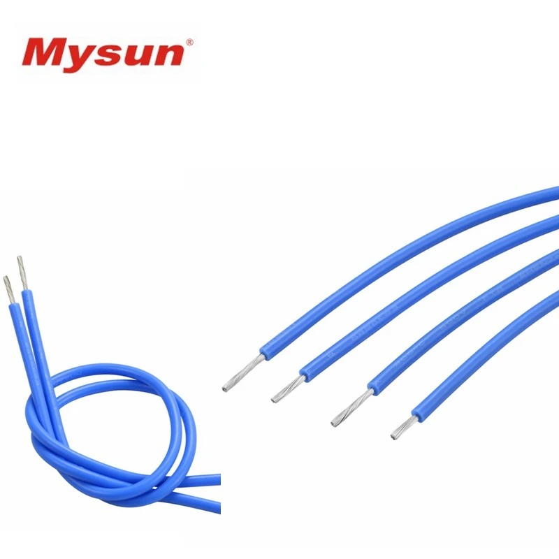 UL3132 AWG 22 теплостойкий силиконовый резиновый кабель
