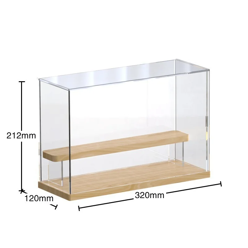 2024 wholesale anime figure sexy display case- Transparent, Sturdy Doll Organizer