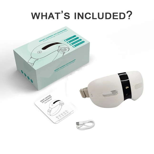 OEM Wireless Eye Care Infrared Vibrating Eye Massager for Alleviate Fatigue