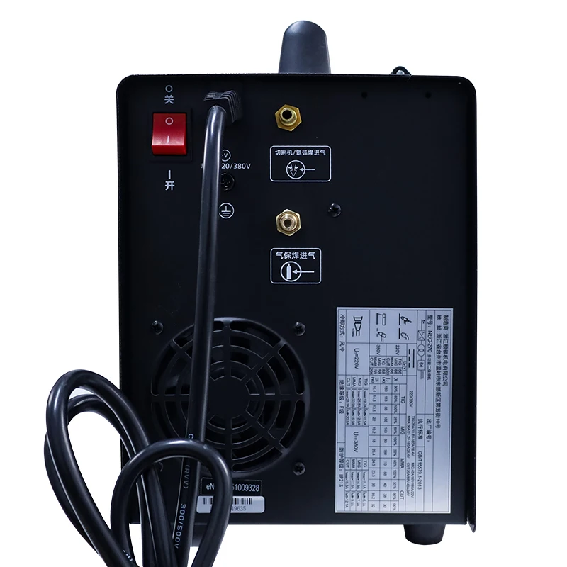 160Amp 220V 380V dual voltage portable CO2 no gas gasless MIG/MMA/TIG/CUT welding machine 5 in 1 multifunctional welders