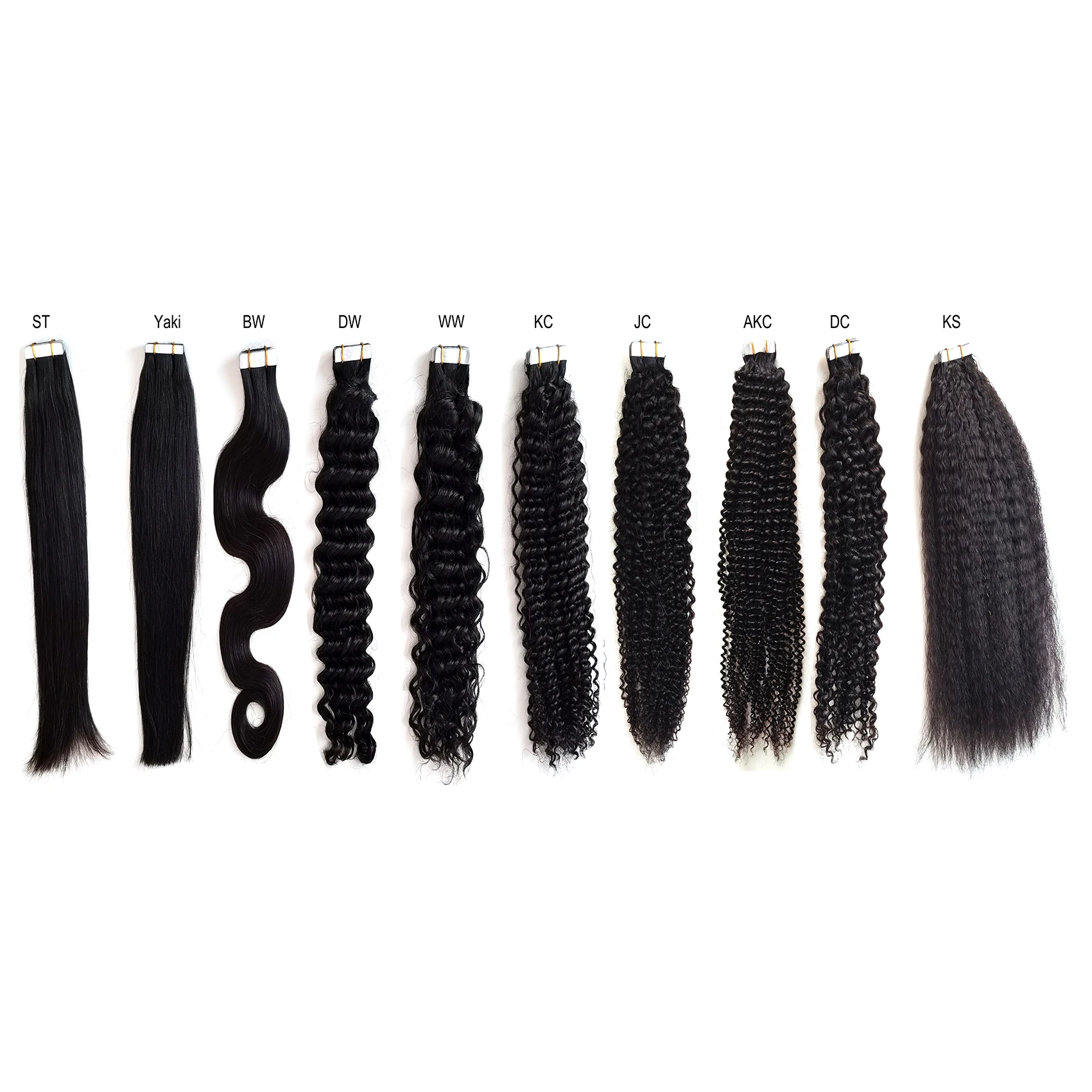 Raw Virgin Remy Human Hair 3b 3C Deep Jerry Yaki Raw Curly Body Wave Afro Kinky Straight Burmese Curly Tape In Extensions