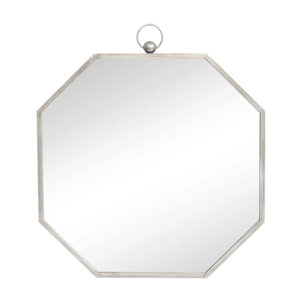 Custom Mirror with Logo Gold Bobbin Wall Mirror Luxury Modern