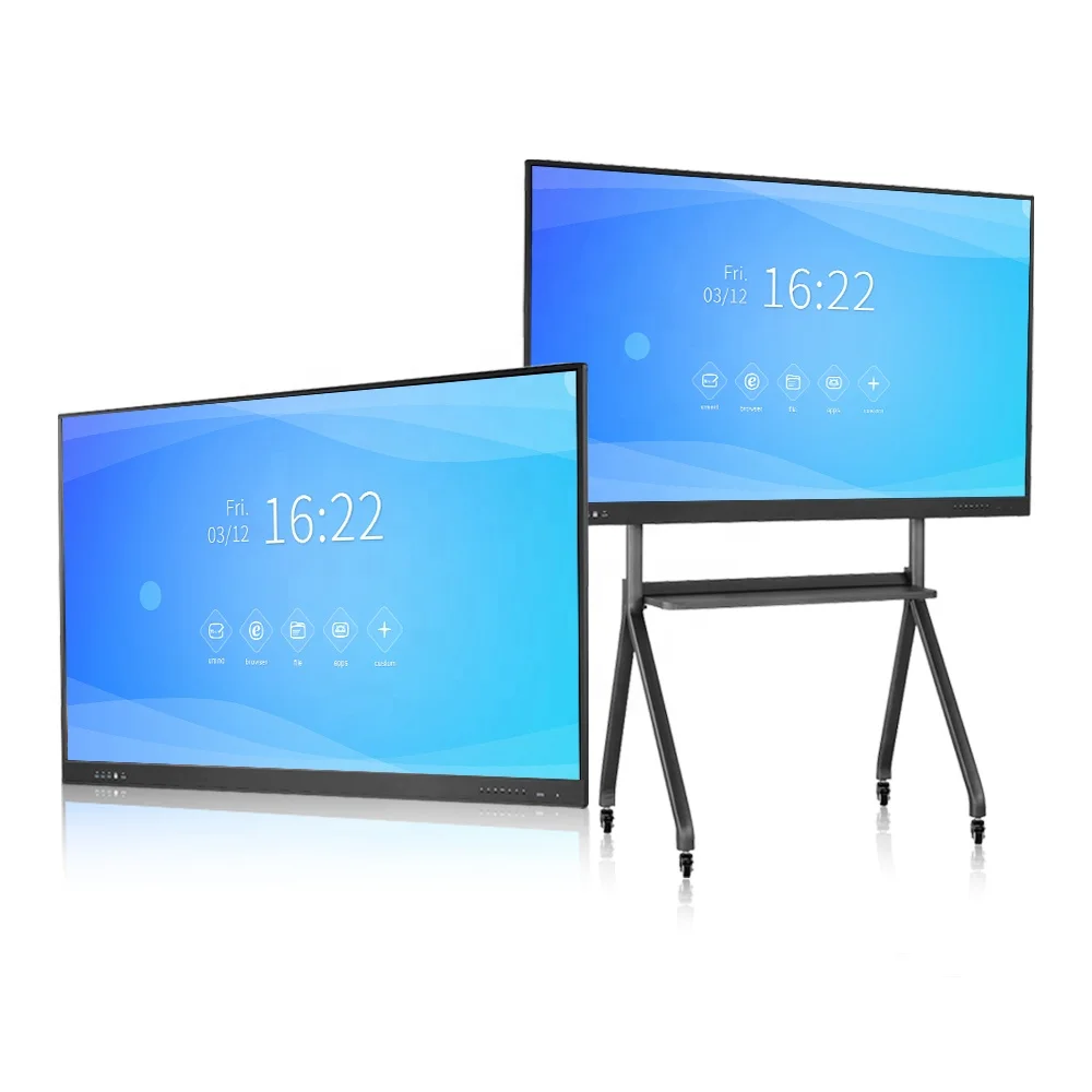 RIOTOUCH Touch Screen Large-Screen Electronic Whiteboard Interactive Smart Board For Tv Studio Education Office