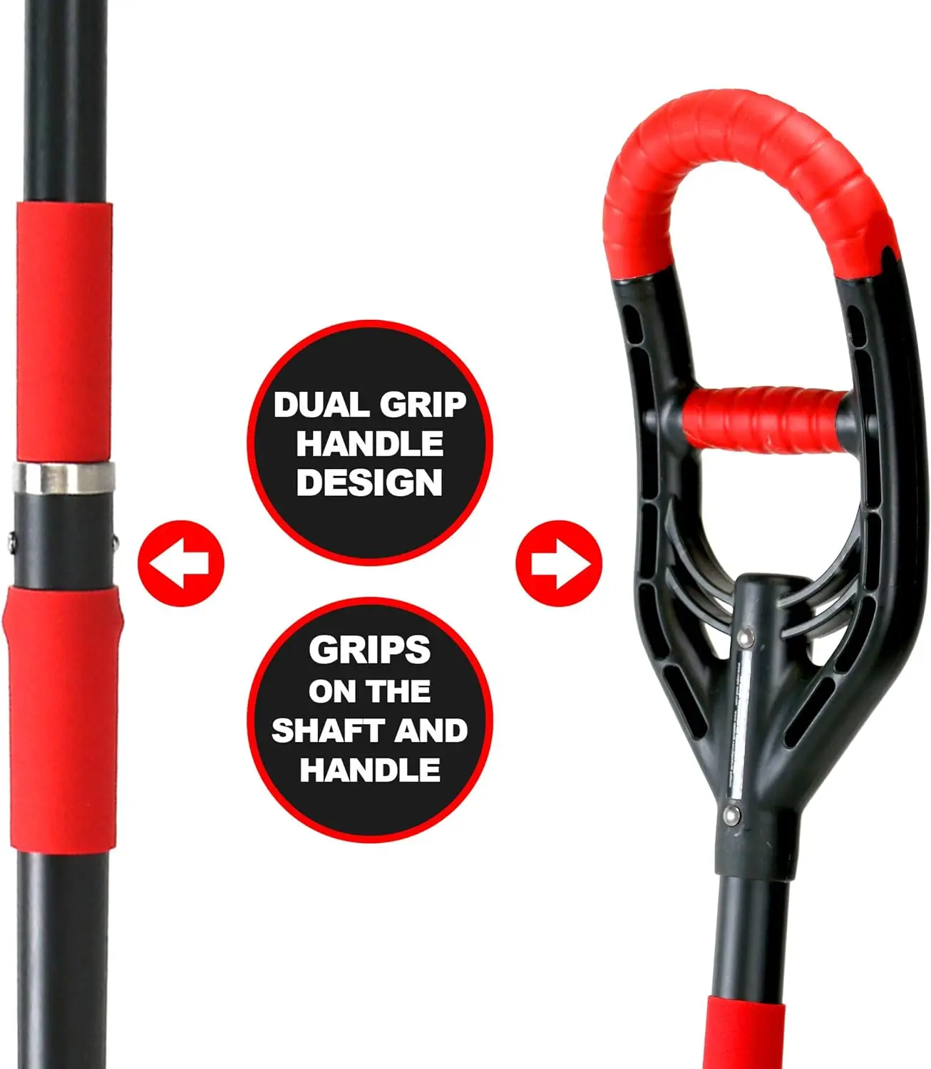 Hot sale long handle fiberglass garden shovel garden hand tools serrated shovel hand shovel