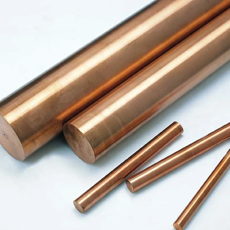 C11000 C1100 Pure Copper Rod Copper Round Rod Copper Round Rod