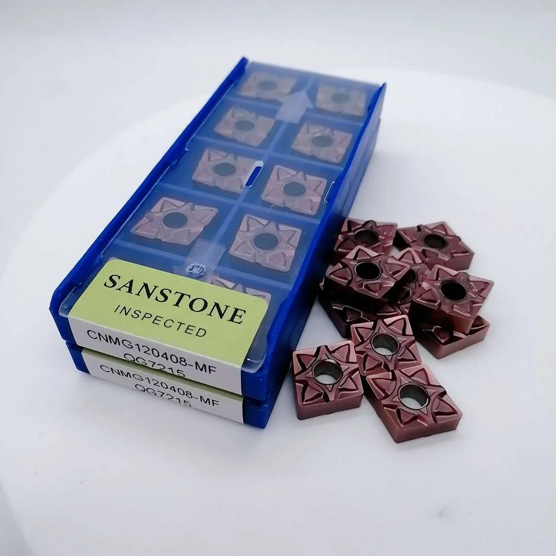 Вставки из карбида вольфрама CNMG120408 для обработки нержавеющей стали