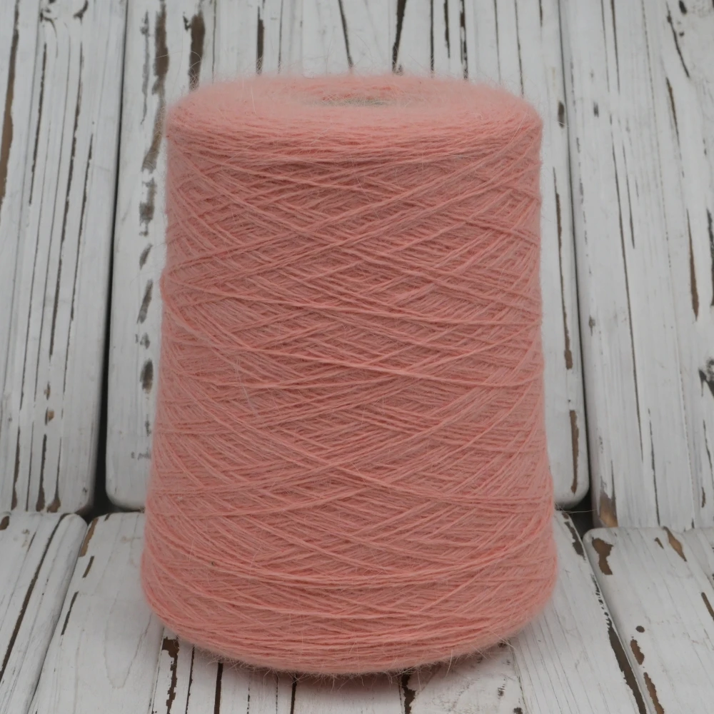 500g 3500m Hot sales popular in Russia colorful 60 angora yarn long hair mink wool fancy yarn in stock