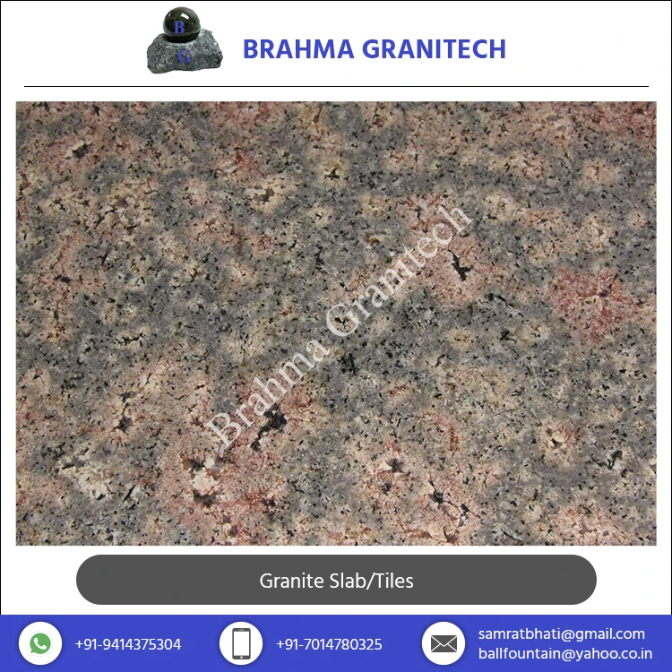 Indian Supplier of Grey Color Granite Stone Slab