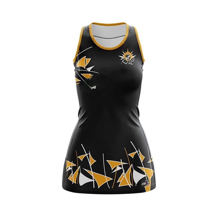 Новый дизайн Женская дышащая юбка Netball Униформа индивидуальное платье для