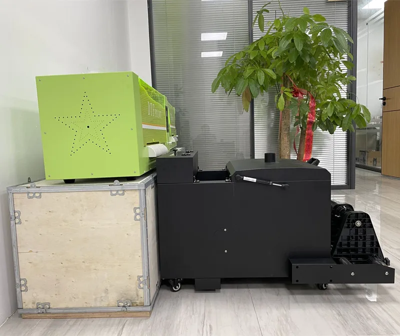 white ink A3 Double dual XP600 HEAD roll to roll PET FILM  DTF printer for Epson sublimation transfer printer