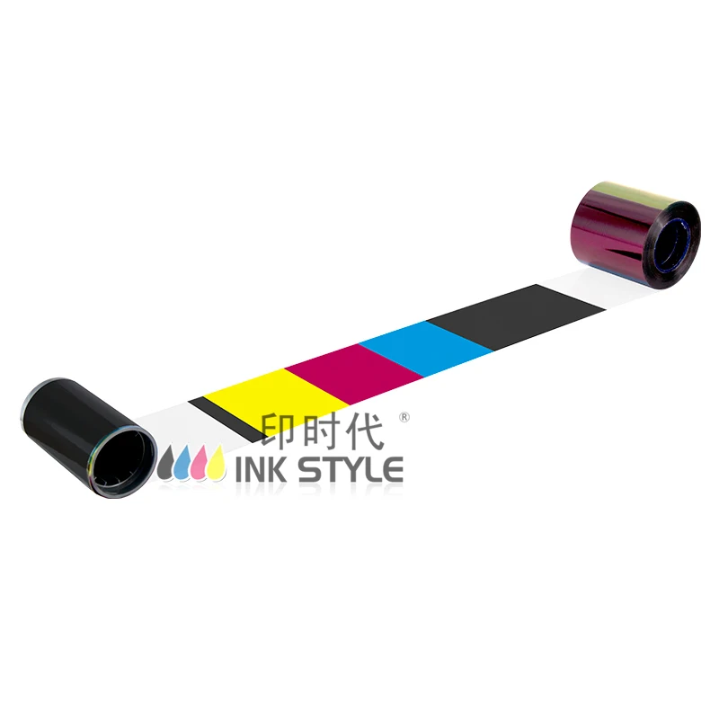 Generic Datacard CD800 Printer 535000-004 ymcKT Half Panel Ribbon - 650 images