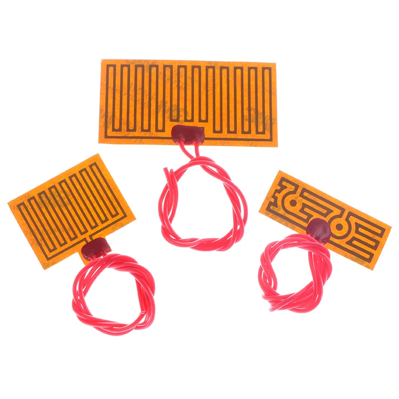 12volt 3v Flexible heating element 3d heater pcb flexible polyimide heating film