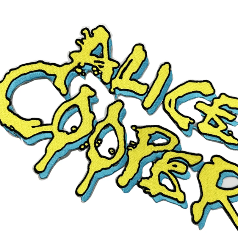 Custom Wholesale Aka Pink  Pearl Letter 3M sticker Embroidery Patch Applique Patches For Diy Craft Bag Hat Garment