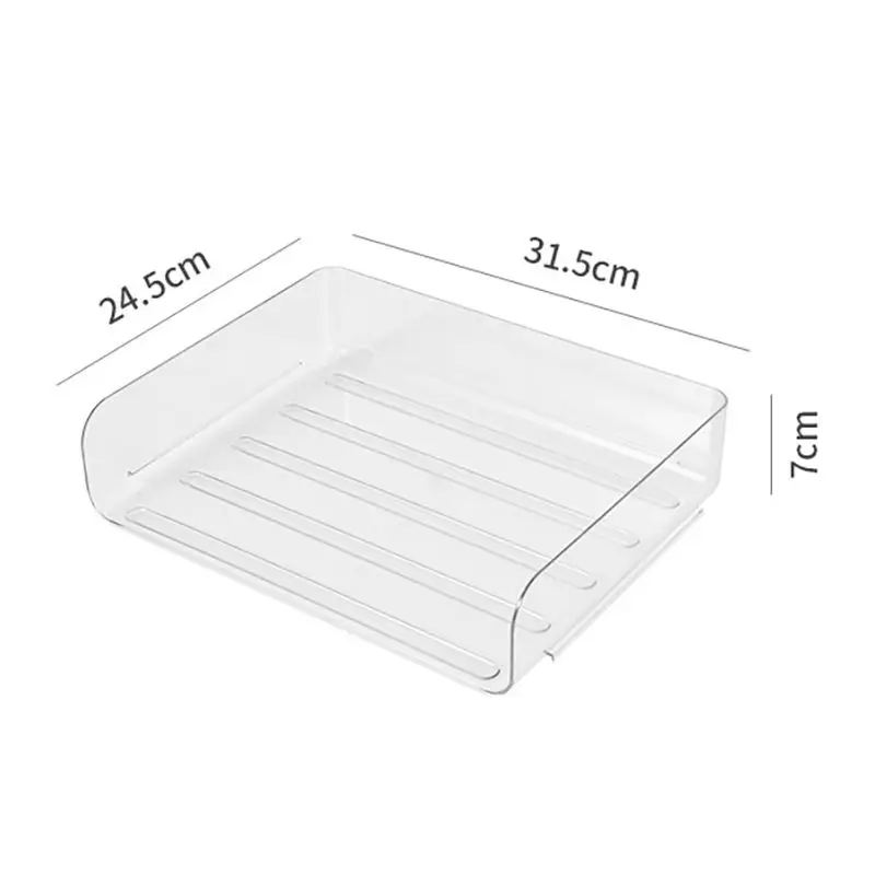 PET Stackable A4 Paper Trays Office Desk File Holder Tidy File Document Letter Book Paper Organizer Organizer Desk Tray
