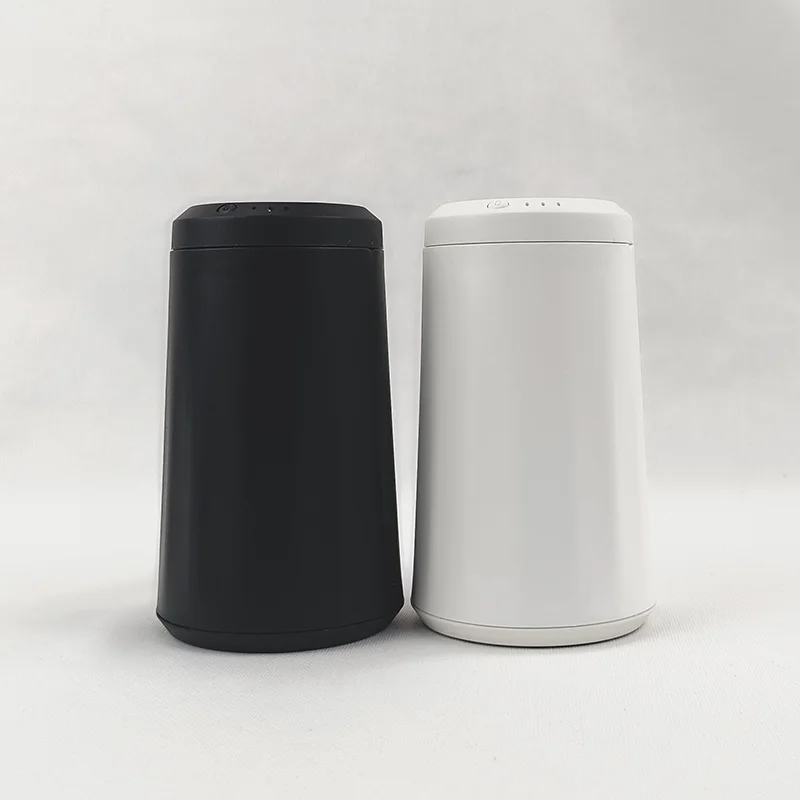 Luxury Button Operation Plastic Case Glass bottle Car Air Freshener with timer car perfume diffuser