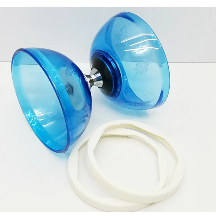 
High quality 3/5 bearing juggling diabolo rubber magic yoyo game 