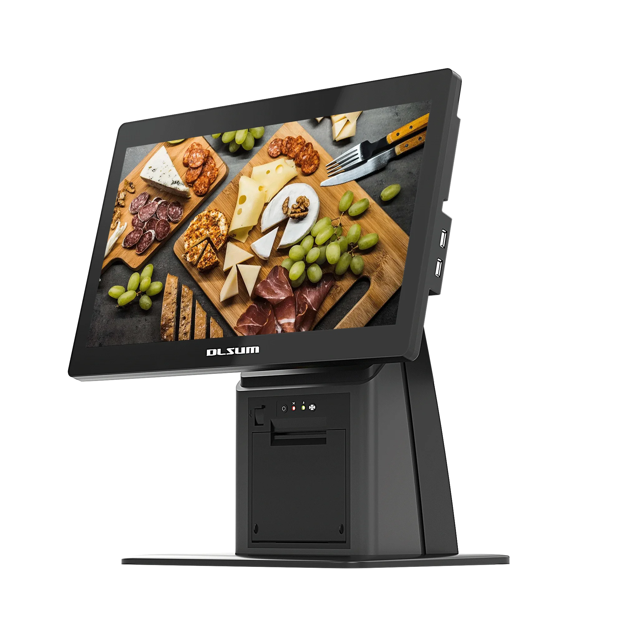 DLSUM for self-service kiosk touch screen industrial pc vending machines for retail items kiosk panel pc for restaurant hospital