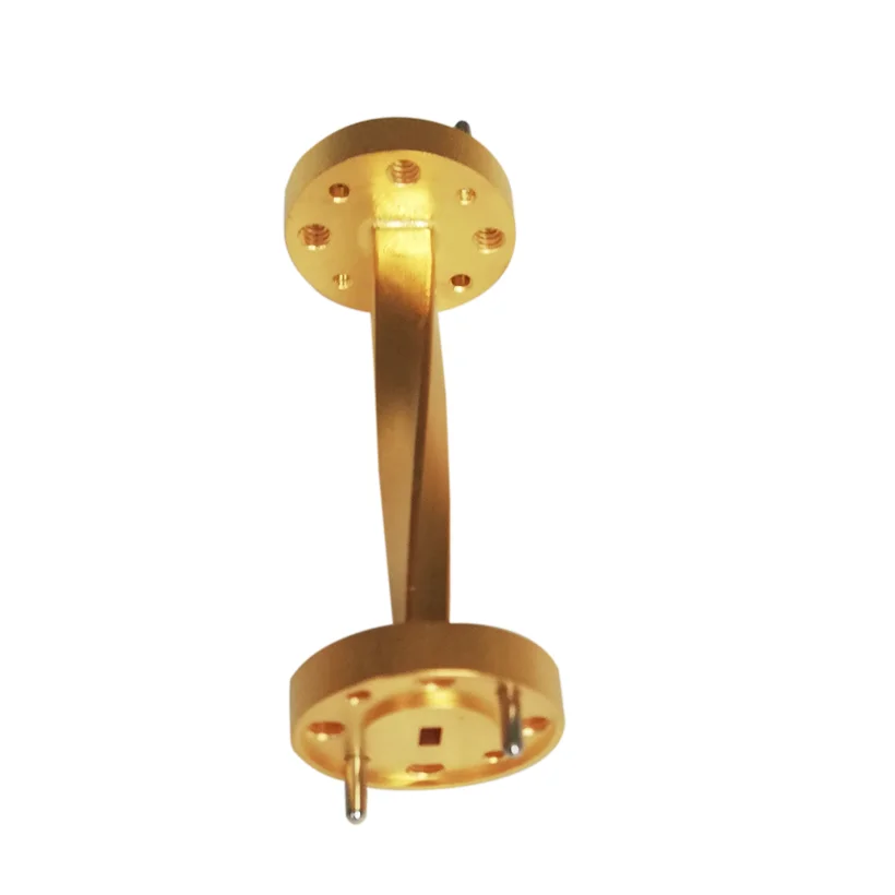 Microwave millimeter wave WR10 twist waveguide components