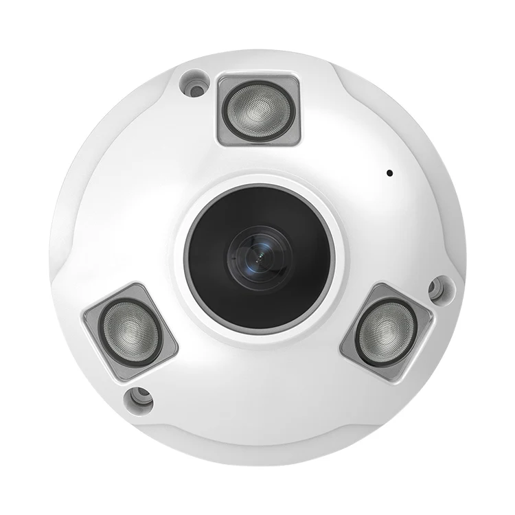 5mp 360 Degree Two-way Audio Fisheye IP Camera POE Security Surveillance System