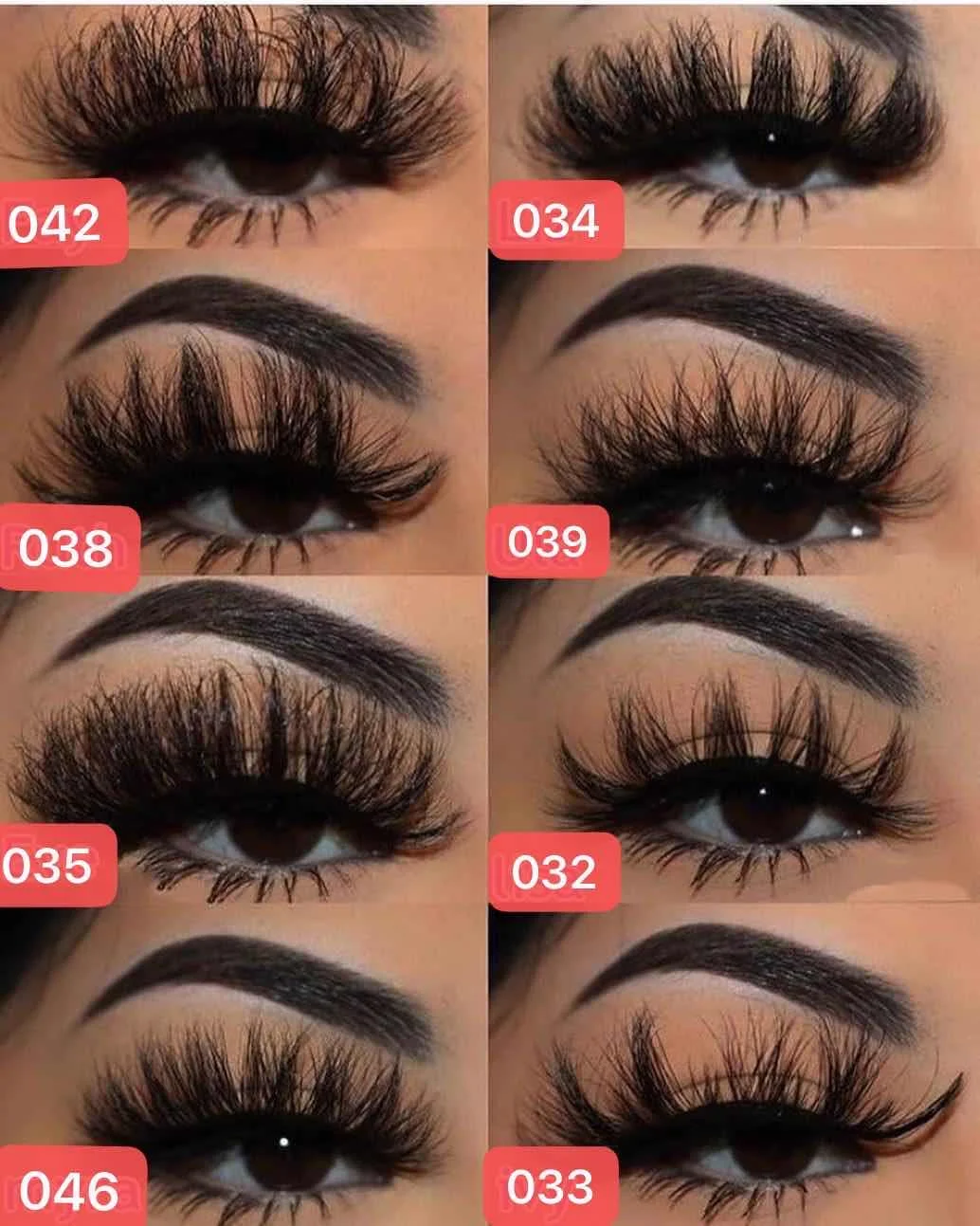 
real mink eyelashes different fluffy mink lashes 3d mink eyelashes 20 mm vendor 