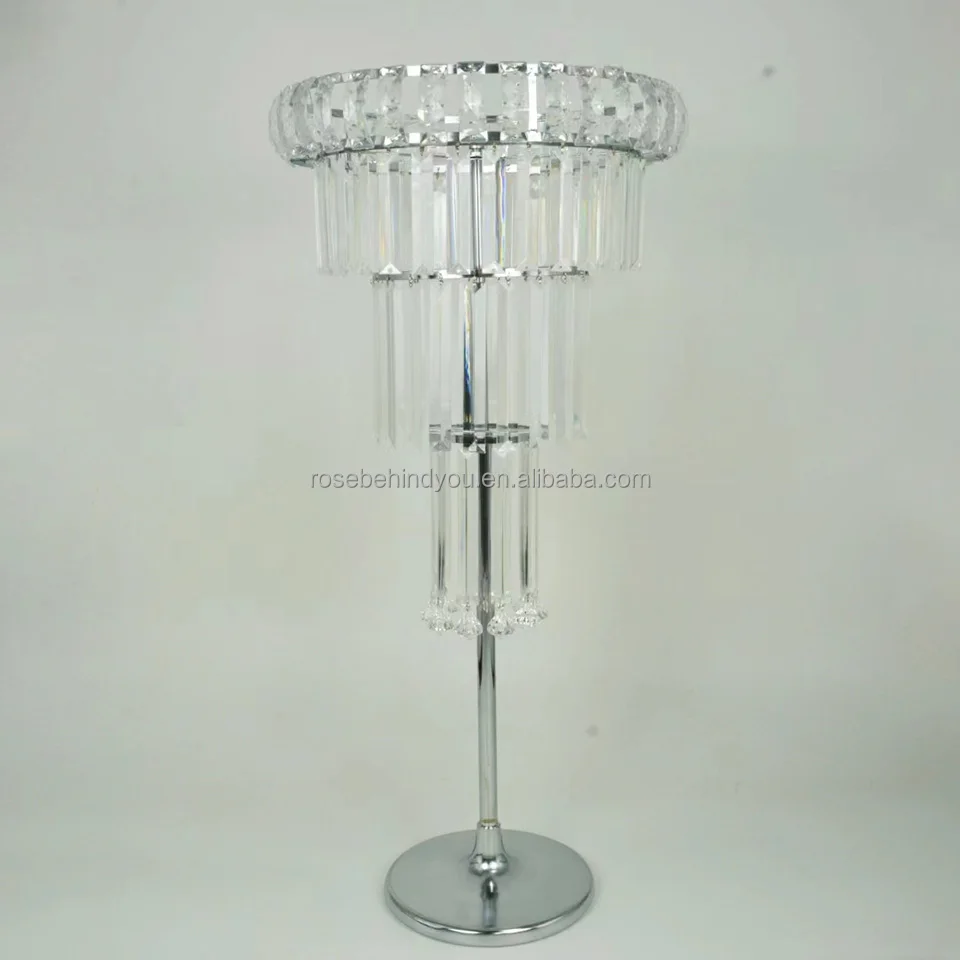Home decor table decoration centerpieces white flower vase stand table centerpiece for wedding events table