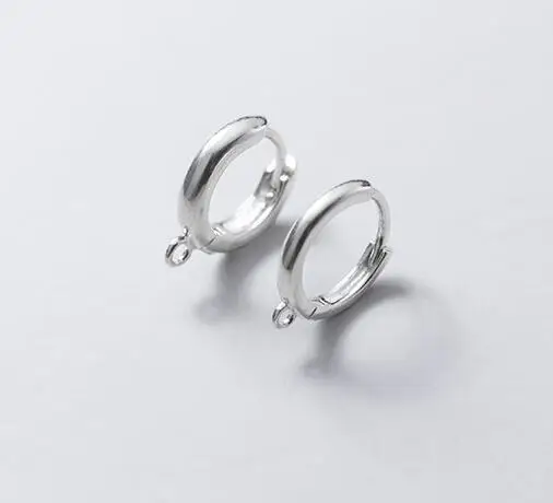 NANA high quality 925 sterling silver 11.5mm earring hook findings