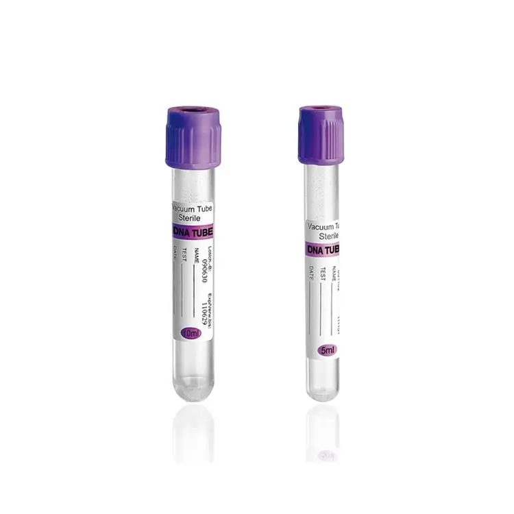 Manufacturer low factory price disposable multicolor cap blood sample collection tube
