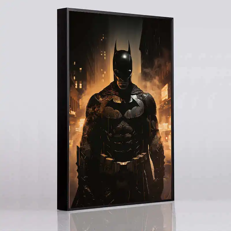 Super Hero Crystal Porcelain Painting Wall Art Frame Home Decoration Crystal Porcelain Oil Painting Home Decor