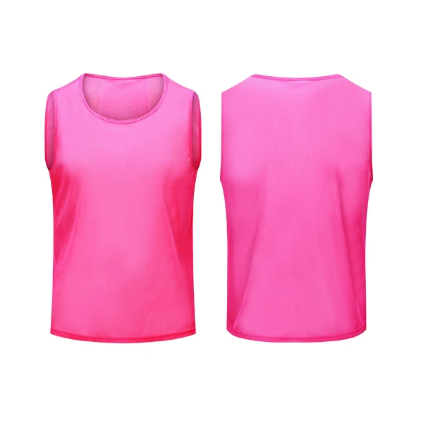 Blank Soccer Mesh Pennies Football Training Vest Bibs Rugby Team Bibs