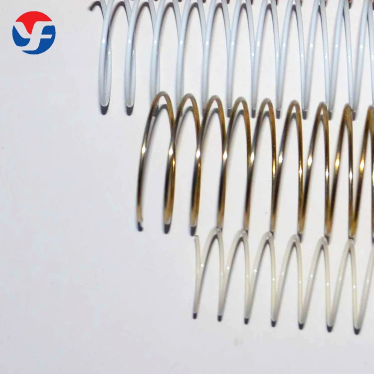 China Manufacturer Single Spiral Coil Metal Spiral Wire Single Bookbinding Wire
