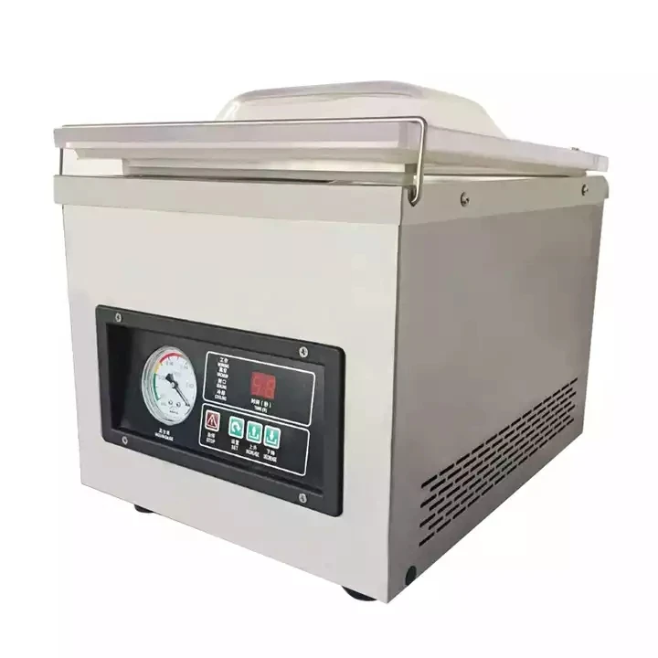 DZ260 table top single chamber vacuum packer,  food saver vacuum package machine, plastic bag packaging vacuum machine