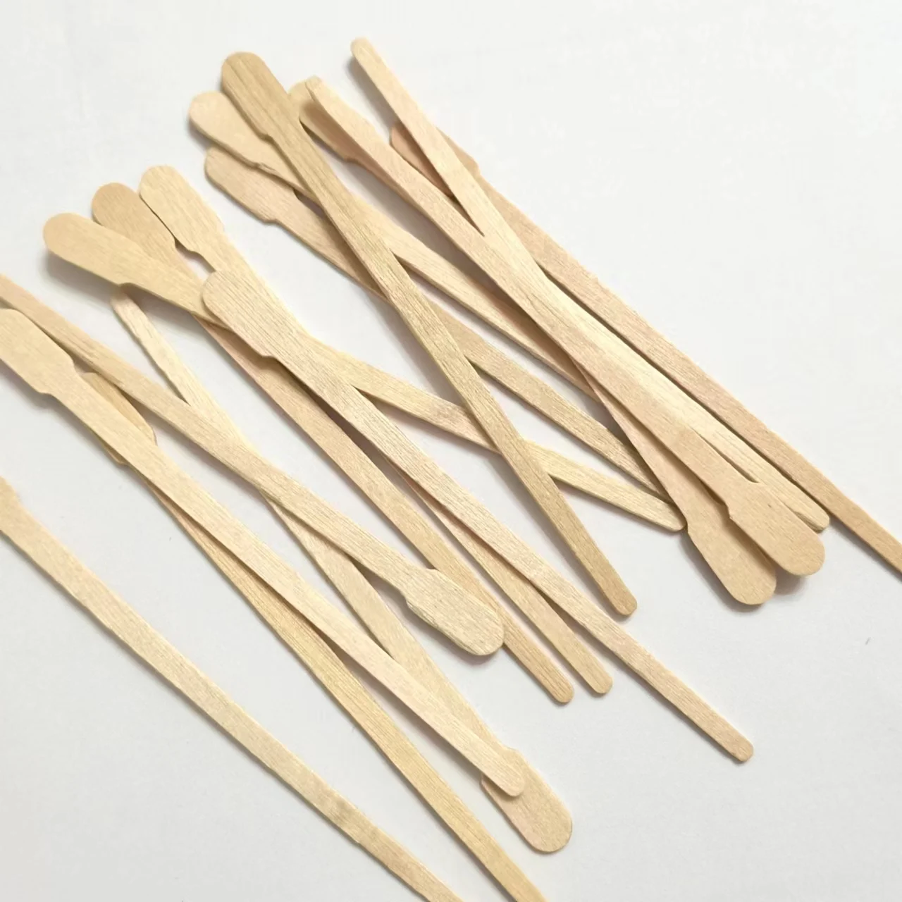 Wax Spatulas Wooden Waxing Applicator Sticks Eyebrows Sticks with  handle
