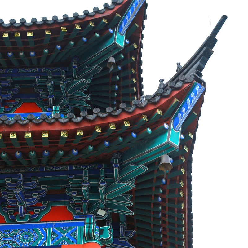 Алюминиевые шестиэтажные колонны и кронштейны в стиле песни врезные шиповые модели древней китайской архитектуры конструкции крыши