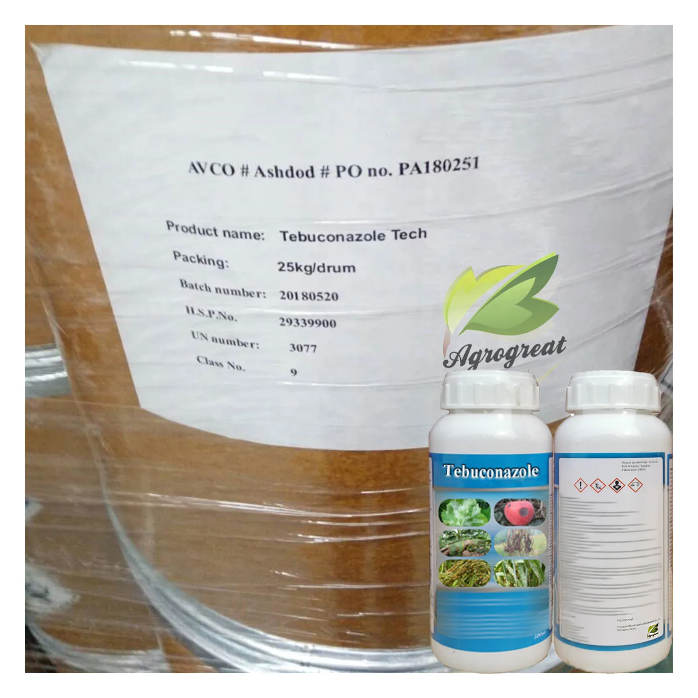 High Quality Agrochemical Fungicide tebuconazole 97%TC 97%tech 97 tc Technical Supplier prices