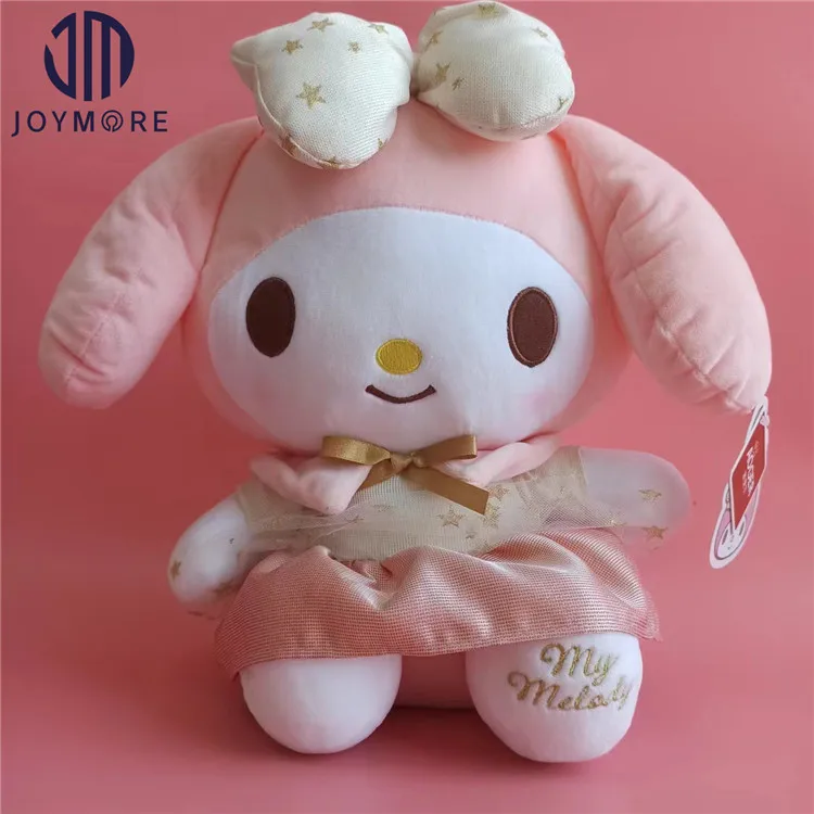 Jm Cartoon Stuffed Animals  My Melody Cinnamoroll  Plush Toy Anime Kawaii Cute Soft Plushie Girls Doll Toys Gifts