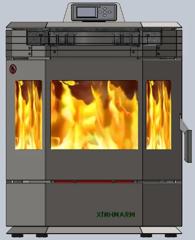 Spread rapidly 450 square meters large area heating wall fan heater