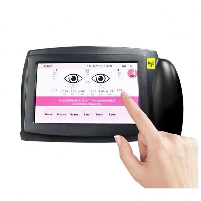 SY-V800 Auto Handheld Optical Instruments Vision Screener Portable Ophthalmology Refractometer for Testing