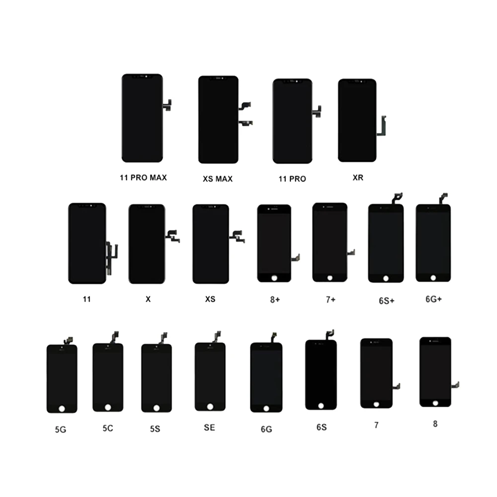 Mobile Phone LCDs Parts for iPhone Touch screen replacement lcd Display for iphone 6s 6p 8 7 8plus x xr 11 14 xs max Screen