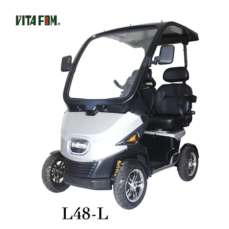 Hot Selling Electric Passenger Tricycle 4 Wheels Electric Bicycle Bike for Adult with Roof