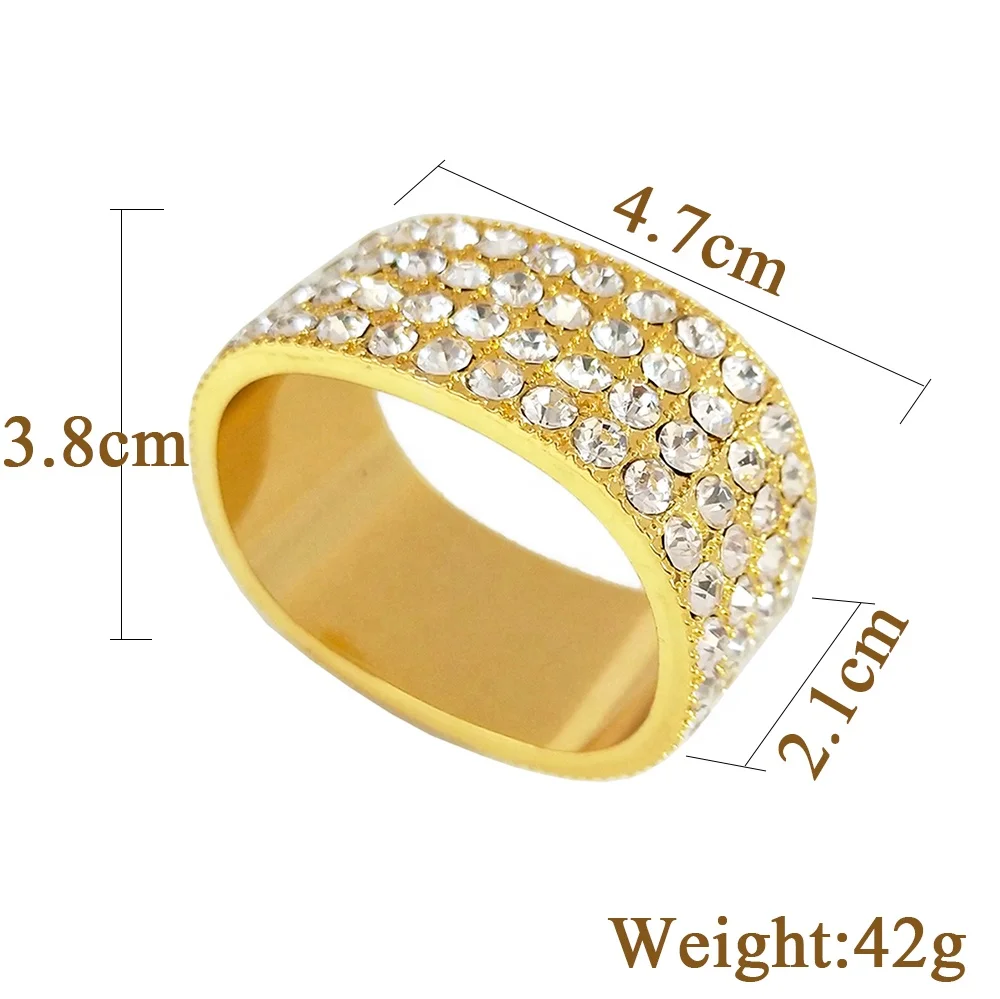 crystal diamond napkin ring, jewellery beads napkin rings for wedding