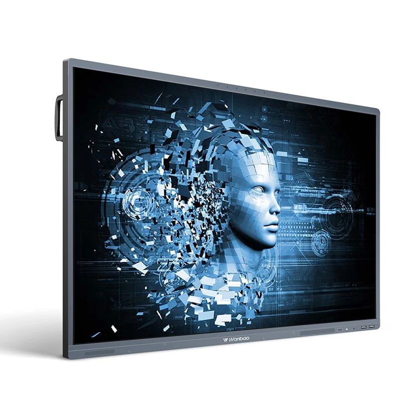 86 inch all in one interactive panel Android 8.0 system with OPS interactive touch  for meeting and university