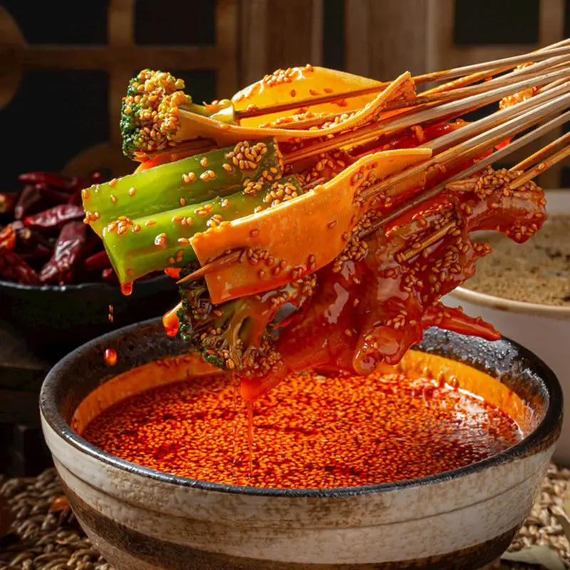 Factory Wholesale Chinese Food Seasoning Sichuan Hotpot Chili Oil Condiment High-Quality Spicy Flavor Soup Seasoning for Cooking