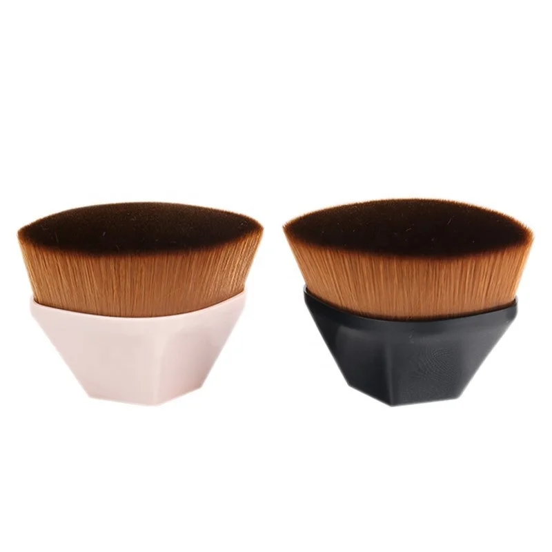 Hot Selling Beauty Black 55 Magic Single Foundation Brush Flat BB Cream Kabuki Makeup Foundation Brush