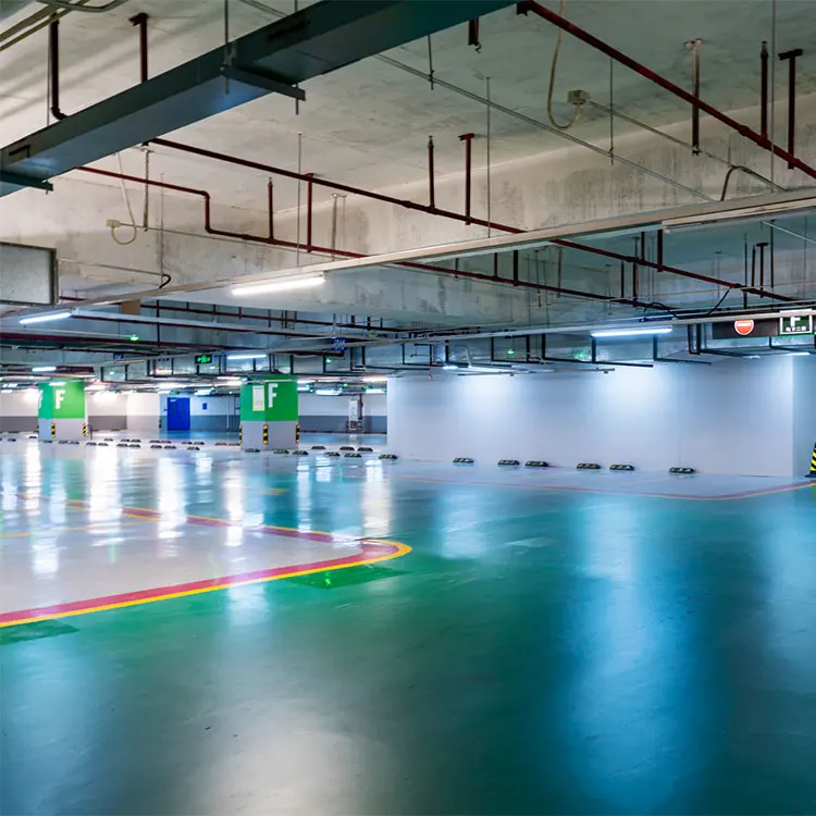 Эпоксидная смола покрытие для гаража Пылезащитная противоскользящая самовыравнивающаяся напольная краска