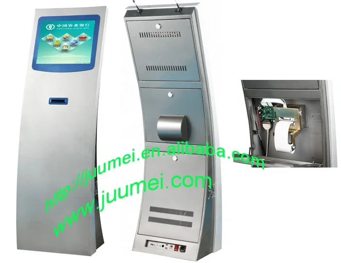Multifunction Touch screen bank waiting in line machine