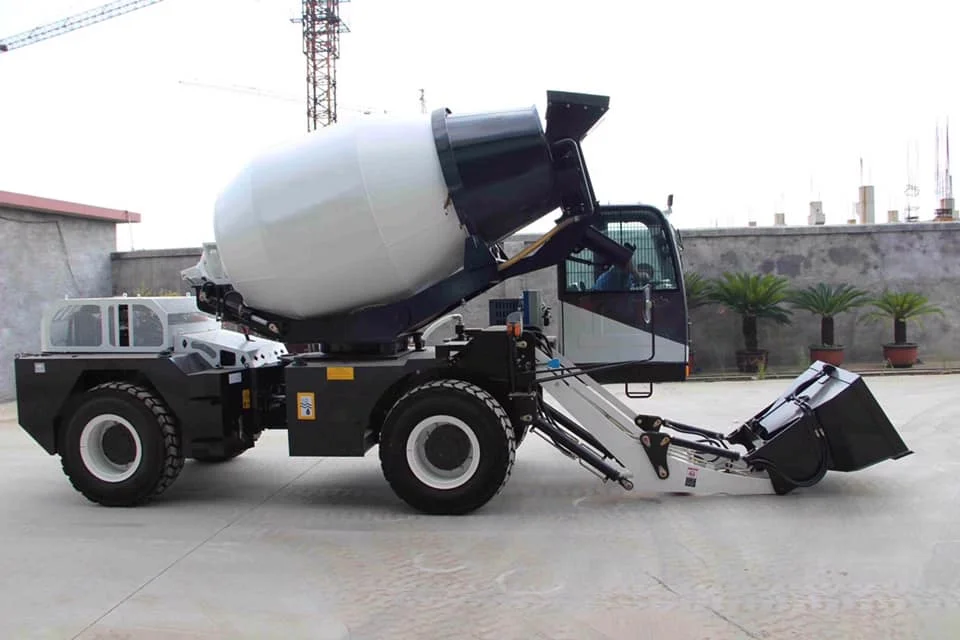 6.5m3 Chinese Manufacturers of Self Loading Concrete Mixer Machines