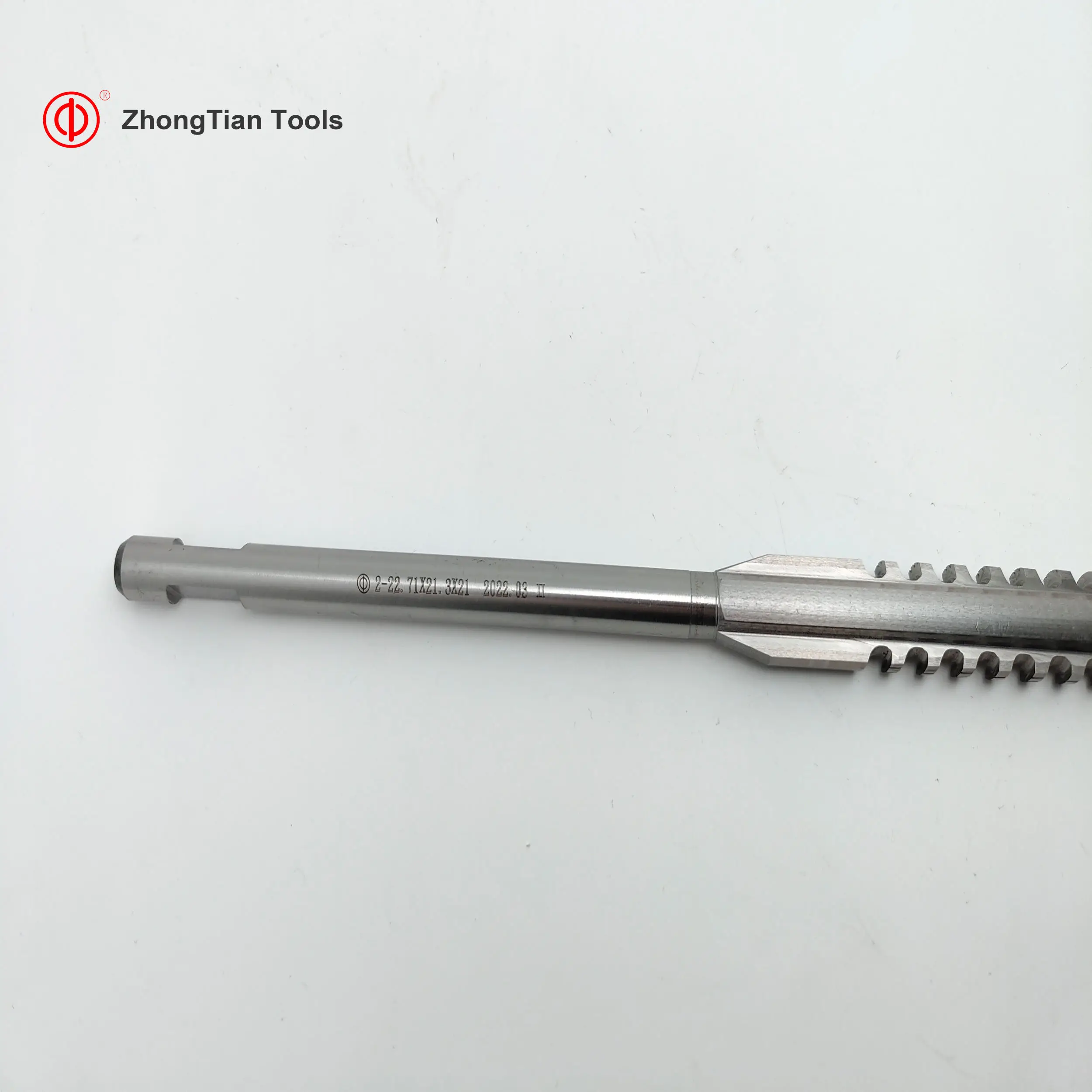 Customized high-speed steel broach double head circular factory produces high-quality tinned square broach 12mm-20mm
