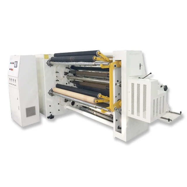 
Packaging film flexible laminates slitter-rewinder slitting machine 